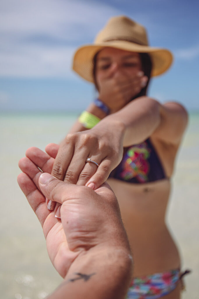 pedida de mano en Cancún