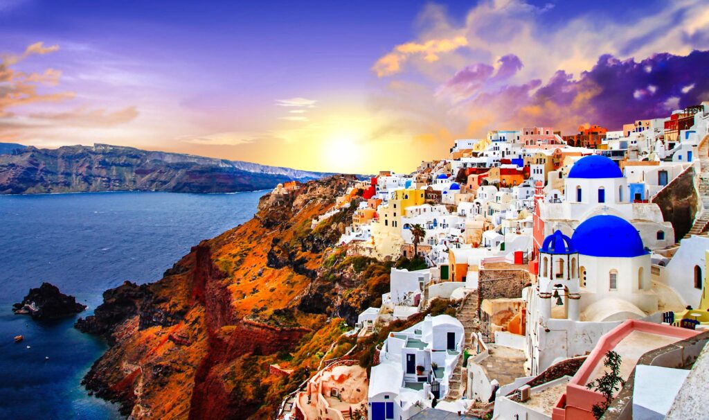 Lugares íntimos para propuestas en Santorini